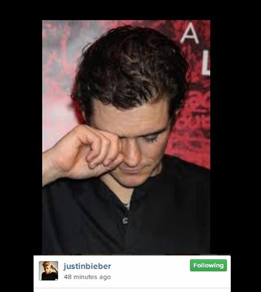 Justin Bieber took to his Instagram to taunt Orlando Bloom after Ibiza incident 
