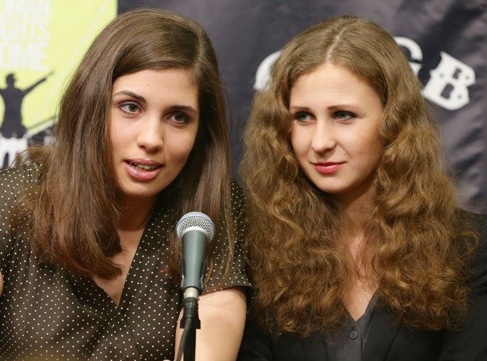 Pussy Riot S Maria Alyokhina And Nadezhda Tolokonnikova