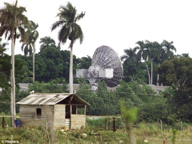 The Lourdes base near Havana was used by the Soviets to spy on the US during the Cold War