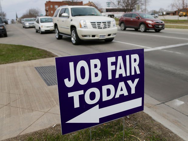 The US economy added 288,000 jobs in June 2014
