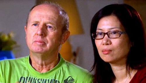 David and Wendy Farnell were accused of abandoning a baby born with Down's syndrome to a Thai surrogate mother