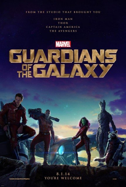 Guardians of the Galaxy has topped the North American box office in its debut weekend, taking $94 million