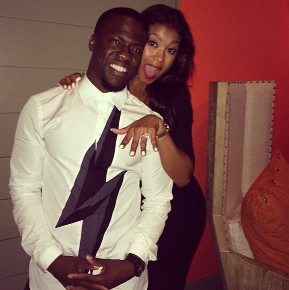 Kevin Hart has announced his engagement to girlfriend Eniko Parrish