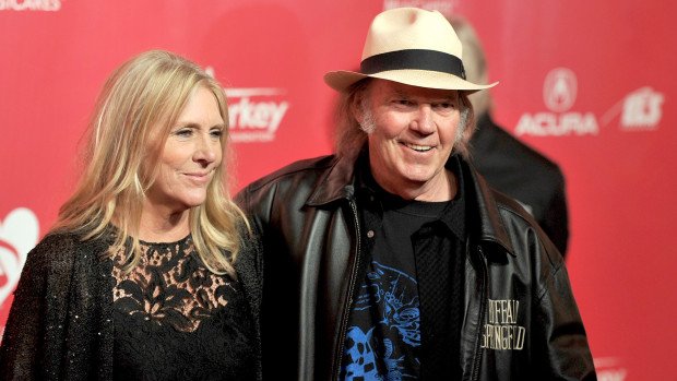 Neil Young met Pegi when she was working as a waitress at a diner near his California ranch