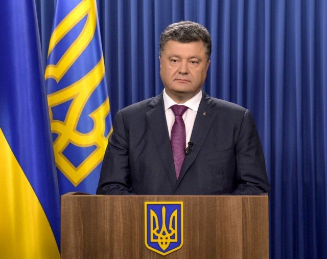 President Petro Poroshenko is accusing Russia of invasion after deploying its troops in eastern Ukraine