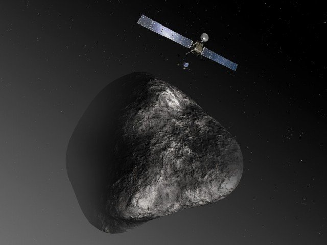 Rosetta probe has arrived at comet 67P after a 10-year chase