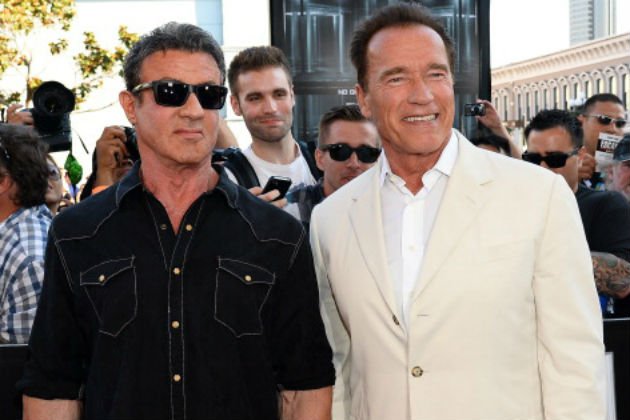 Sylvester Stallone and Arnold Schwarzenegger were deadly enemies at the height of their careers