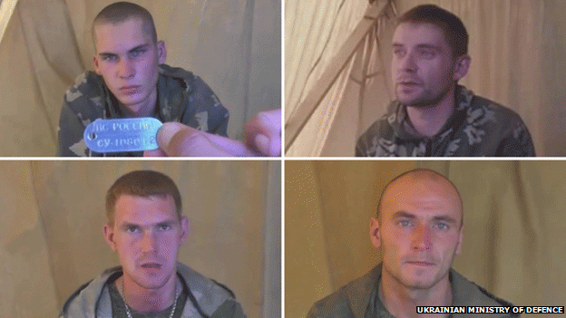 Ukraine's security service has captured ten Russian paratroopers near the village of Dzerkalne