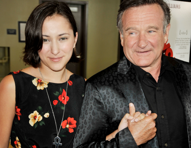 Zelda Williams is Robin Williams' daughter with Marsha Garces