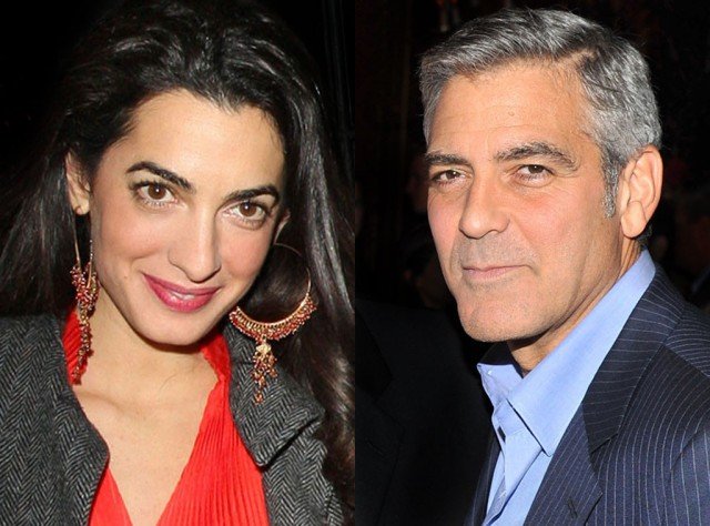 George Clooney and Amal Alamuddin arrived in Venice in preparation for their wedding