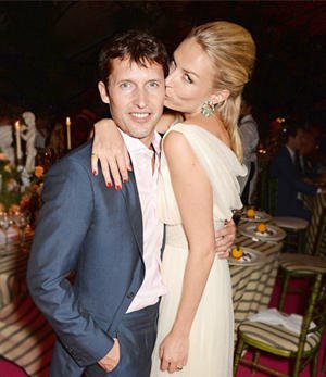 James Blunt and Sofia Wellesley got engaged in December 2013 after dating for a year