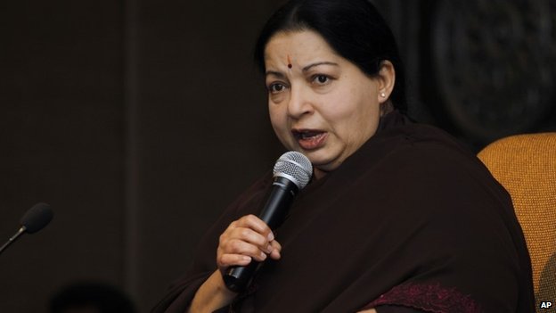 Jayaram Jayalalitha has been jailed for four years for corruption and is in a Bangalore prison