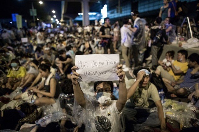 Occupy Central protesters have issued demands for the Chinese government to scrap rules outlining the election of the next chief executive in 2017