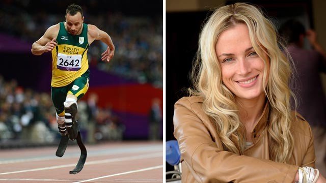 Oscar Pistorius denies murdering Reeva Steenkamp on Valentine's Day of 2013, saying he thought there was an intruder