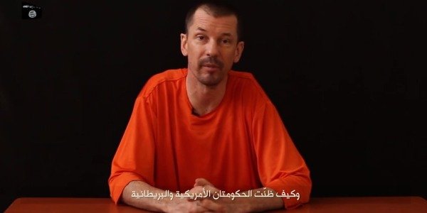 The video featuring John Cantlie has been released nearly a week after footage depicting the death of David Haines, the first British hostage to be killed