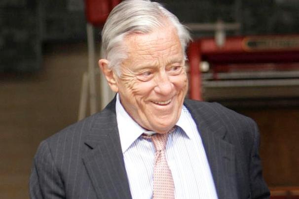 Ben Bradlee played a key role in the Watergate scandal that toppled President Richard Nixon