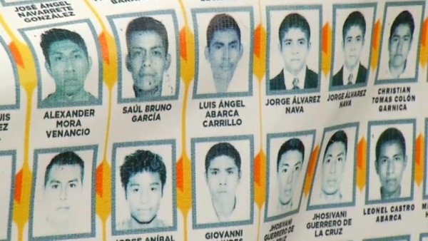 Forty three missing students who vanished last month after clashing with police in the town of Iguala