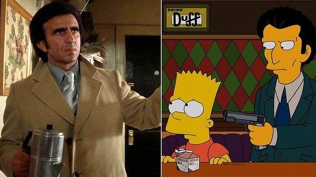 Frank Sivero has filed a lawsuit against Fox claiming The Simpsons character of Louie was based on his portrayal of Frankie Carbone in Martin Scorsese's Goodfellas