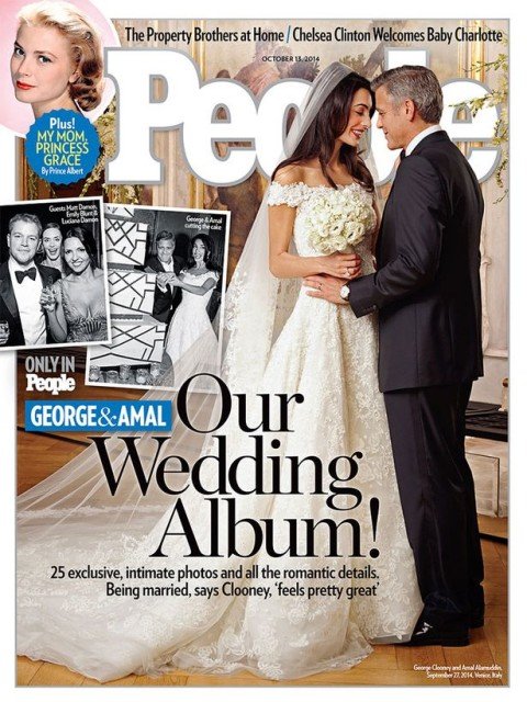 George Clooney and Amal Alamuddin tied the knot last month in Venice