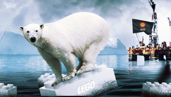 Greenpeace has been campaigning against Arctic drilling by oil companies such as Shell and has accused Lego of associating with bad company