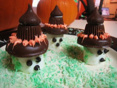 Marshmallow Witches
