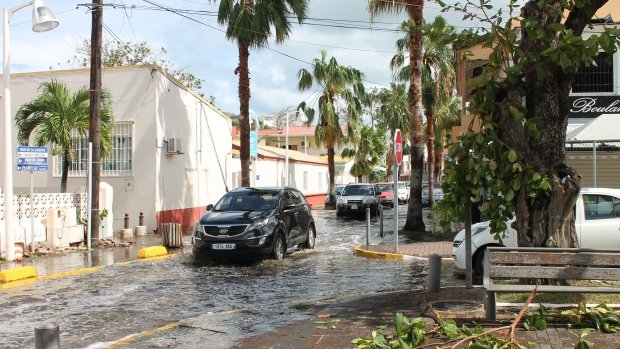 One person died in the Dutch territory of St Maarten after Hurricane Gonzalo passed over the Caribbean