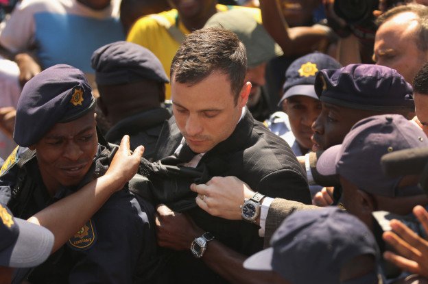 Oscar Pistorius' charity work has been scrutinized by the prosecution on a second day of his sentencing hearing in Pretoria court