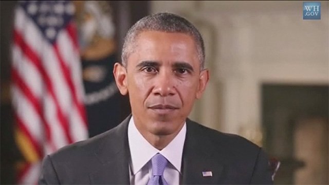President Barack Obama urged Americans not to give in to Ebola hysteria