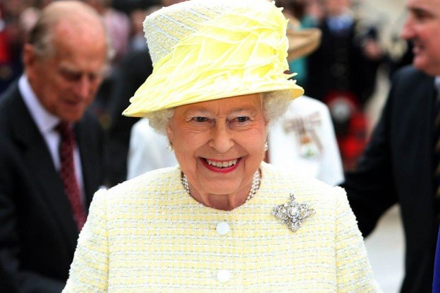 Queen Elizabeth II sent her first tweet heralding the launch of a major new exhibition at London's Science Museum