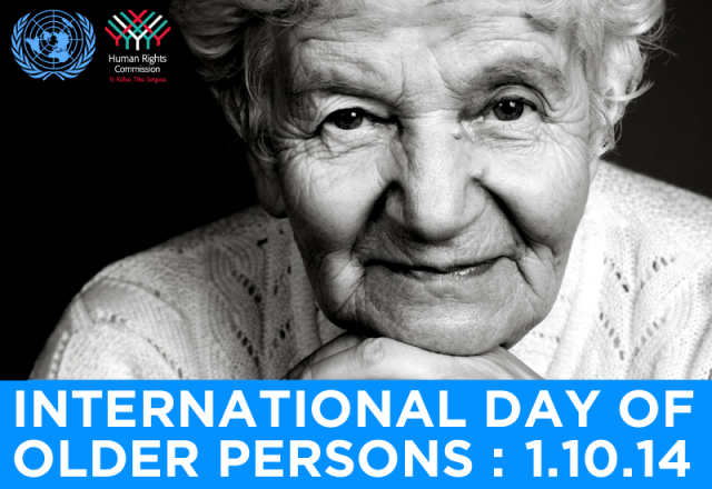 The International Day of Older Persons is celebrated each year on October 1st
