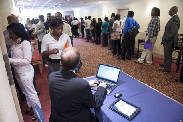 The US unemployment rate in September 2014 is the lowest recorded since July 2008