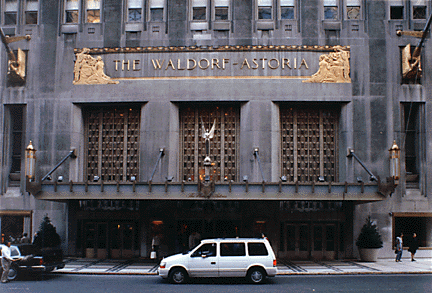 Waldorf-Astoria has been the scene of many films and was briefly the residence of Marilyn Monroe after she left Hollywood