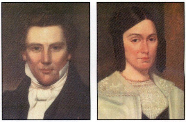 Joseph Smith was portrayed in Mormon Church materials as a loyal partner to his loving spouse Emma Hale