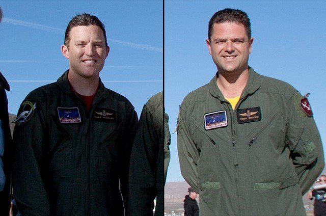 Peter Siebold, right, survived the incident but his co-pilot, Michael Alsbury, died