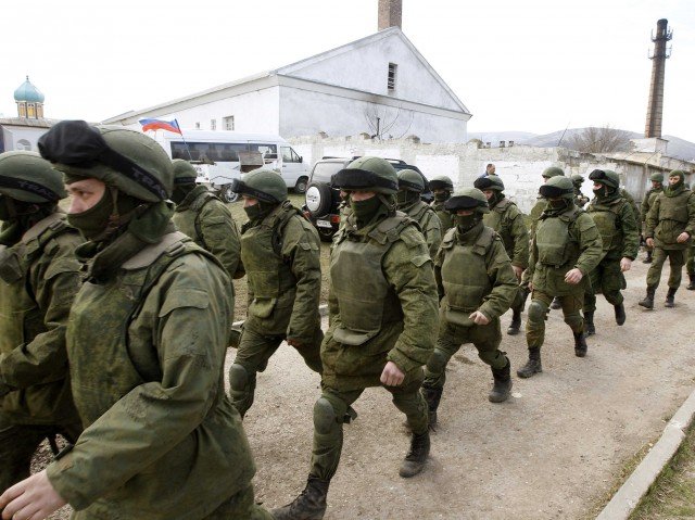 Russian military equipment and combat troops entered Ukraine