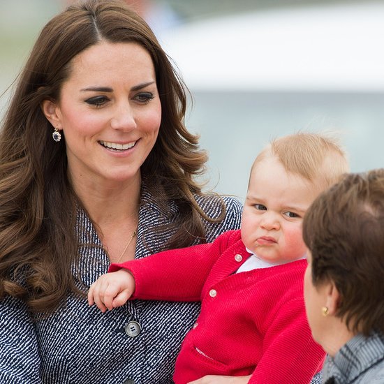 Kate Middleton and Prince George visited the Winter Wonderland holiday fair