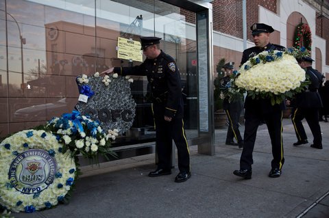 NYPD Officer Rafael Ramos funeral