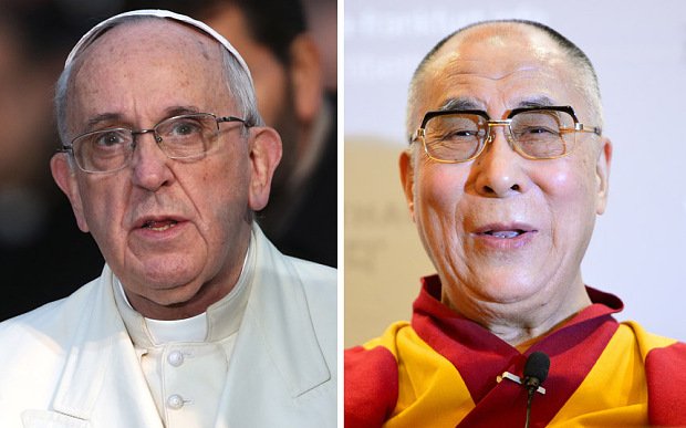 Pope Francis and Dalai Lama