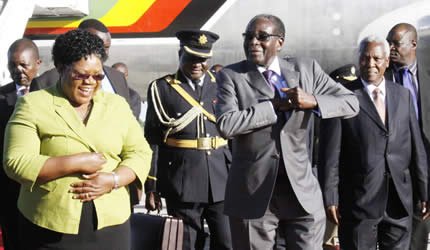 Robert Mugabe sacked VP Joice Mujuru