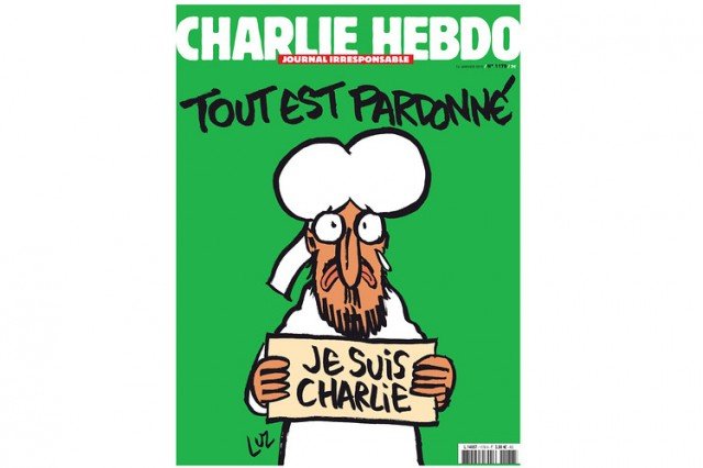 Charlie Hebdo post attack issue