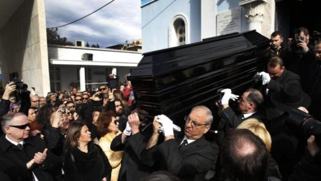 Demis Roussos funeral Athens