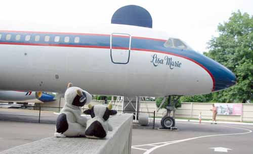 Elvis Presley's private jet Lisa Marie
