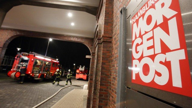 Hamburger Morgenpost arson attack