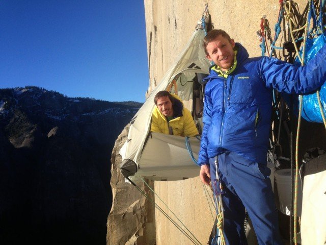 Kevin Jorgeson and Tommy Caldwell talk about Dawn Wall climbing