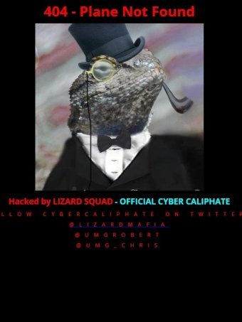 Malaysia Airlines website hacked by Lizard Squad