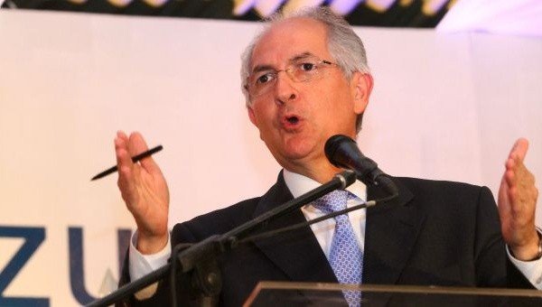 Caracas Mayor Antonio Ledezma arrested