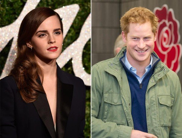 Emma Watson is not dating Prince Harry