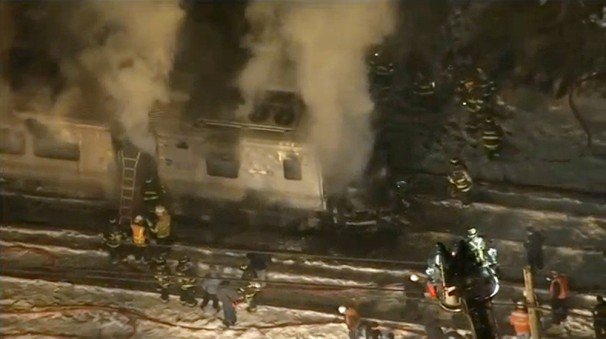 New York Metro North train crash 2015