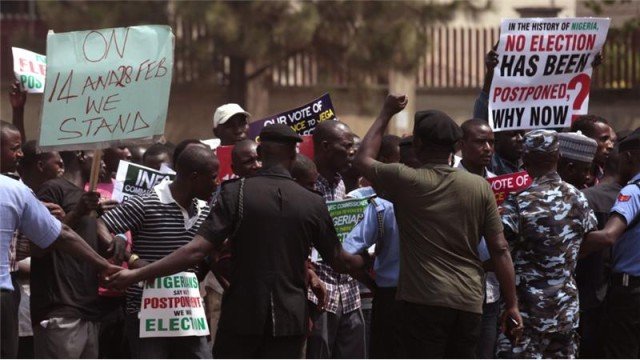 Nigeria elections 2015 postponed