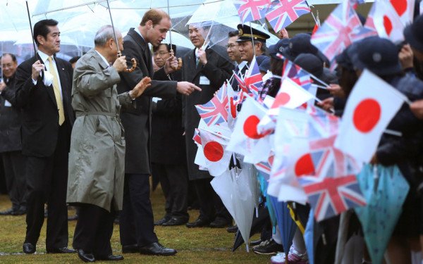 Prince William Japan visit